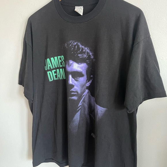 Vintage James Dean T-Shirt / Memorial Foundation / 1982 - Picture 2 of 8
